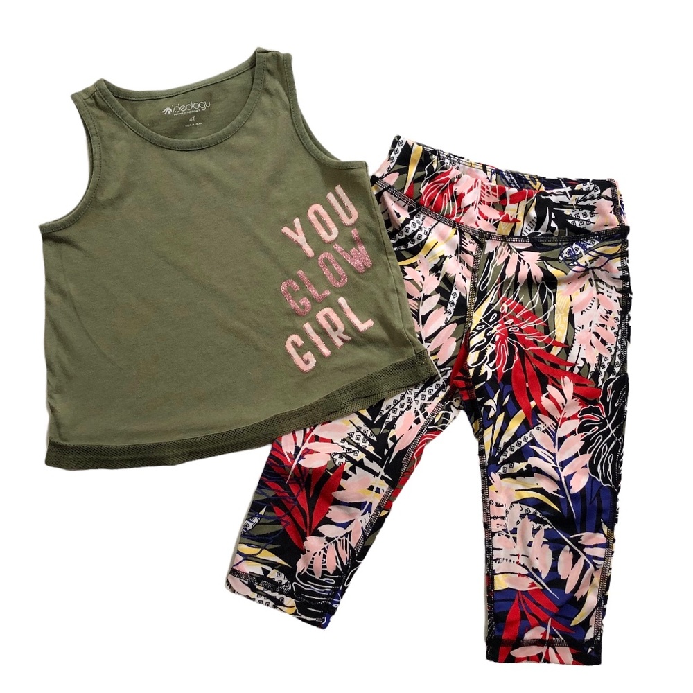 Ideology Outfit Leggings Tank Too 4T